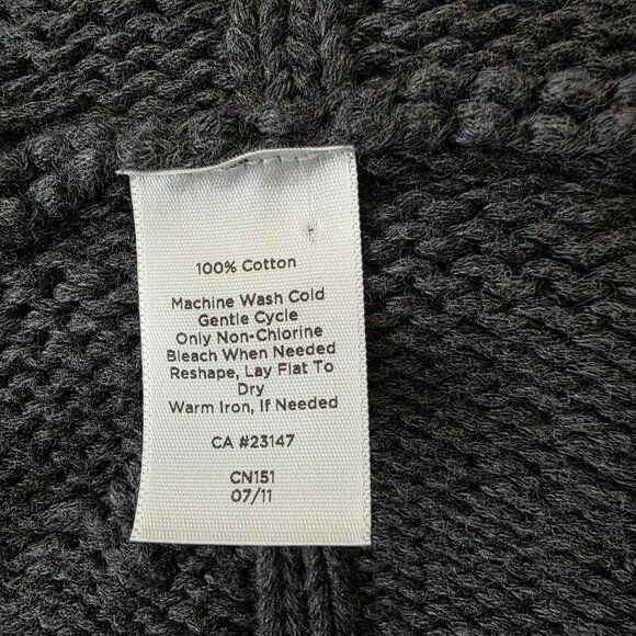 Talbots‎ Women Cardigan Sweater Cable Knit Snap Front Size LP - Picture 6 of 6